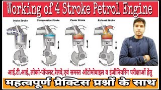 Working of Four Stroke Petrol Engine  Locopilot  Study ITI [upl. by Barby]