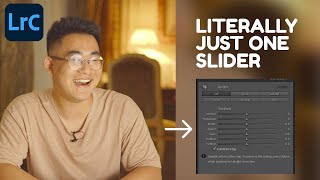 One Slider to Make People Skinnier in Lightroom refining the 98 trick [upl. by Shayna]