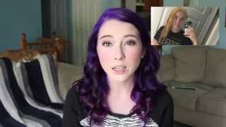 Purple Hair How to amp Maintenance  Caileigh Young [upl. by Luapsemaj]