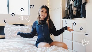 ROOM TOUR  my tiny college apartment in LA [upl. by Asinla966]