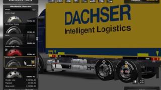 ETS2Euro Truck Simulator 2 MAN F2000 Dachser BDF [upl. by Beutner]