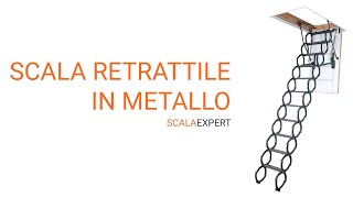 Scala retrattile in metallo  LST [upl. by Anyaled]