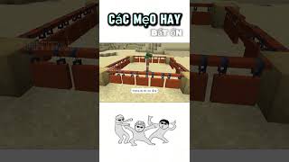 Các Mẹo Hay P10 Bất Ổn minecraft troll [upl. by Leumas]