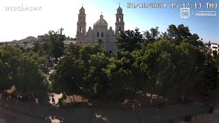 Hermosillo Sonora En Vivo  Vista Plaza de Zaragoza [upl. by Zampardi]