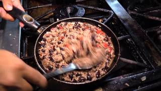 How to make Gallo Pinto Costa Rican Beans and Rice [upl. by Aloiv114]