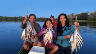 NUNCA VI TANTO PEIXEPESCARIA DE SARDINHA DE ÁGUA DOCE [upl. by Zimmer]