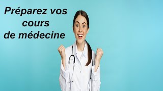 préparation des cours de 1ere année médecine [upl. by Arted]