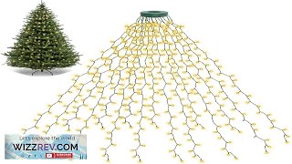 BOLWEO Christmas Tree Lights 400LED 16 Lines Christmas Lights for Tree 8 Review [upl. by Neesay]