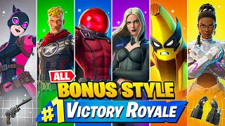 Winning With EVERY Avatar BOSS in Fortnite [upl. by Charlton]