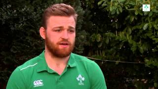 Irish Rugby TV Lorcan Dow Ready To Lock Horns With Scotland U20s [upl. by Lalat]