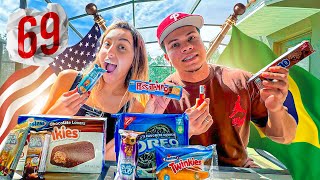 DOCES DO BRASIL x DOCES DOS EUA Ep 69 ‹Mario Vlogs› [upl. by Ellen]