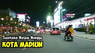 UPDATE KOTA MADIUN SUASANA MALAM HARI TERBARU 2024 [upl. by Noffihc268]