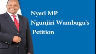 Social Media reacts to Nyeri MP Ngunjiri Wambugus petition against CJ David Maraga [upl. by Ariane]