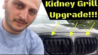 Kidney Grill replacement BMW X1 E84 project Part 8 [upl. by Anaek778]