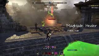 ESO  Magblade Potion build [upl. by Schoening859]