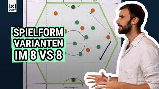 Kreative Spielformen 8 vs 8  Taktiktraining im Fokus [upl. by Bronwyn]