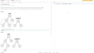 572 Subtree of Another Tree  JavaScript  1 Line [upl. by Hsekar380]