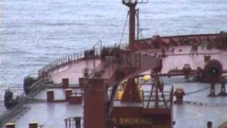 Pilot Joining A Supertanker in Rotterdam [upl. by Manly]