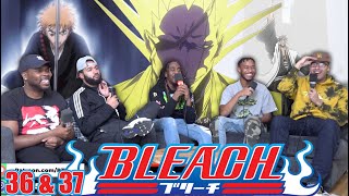 Kenpachi Finds Ichigo Bleach Ep 36 amp 37 REACTION [upl. by Terti813]