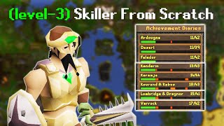 Completing Every Easy Achievement Diary  OSRS Level 3 Skiller From Scratch 15 [upl. by Acnaib]