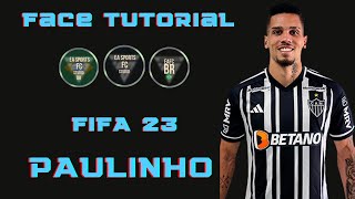 PAULINHO  FACE TUTORIAL FIFA 23 ATLÉTICOMG PROCLUBS  VIRTUAL PRO LOOK ALIKE [upl. by Trumann]