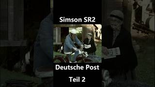 Simson Moped SR2 Deutsche Post Teil 2 [upl. by Eirojram]