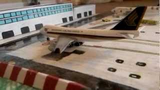 Realistic Herpa 1500 Airport made out of paper [upl. by Esadnac]