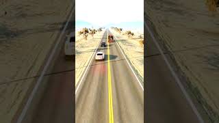 Shocking Realistic Highway Car Crash Mod  BeamNGdrive beamngdrive bmgcrashes automobile [upl. by Pentha]