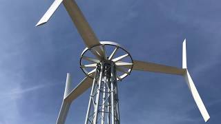 Vertical Wind Turbine ANewB 15 megawatt VAWT [upl. by Joacimah]