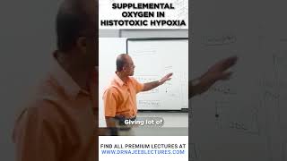 Supplemental Oxygen In Histotoxic Hypoxia drnajeeb drnajeeblectures shortvideo [upl. by Kiker]