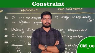 CM06  Constraint and Its Type [upl. by Eednac]