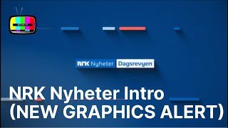 NRK Dagsrevyen Intro June 12 2024 NEW GRAPHICS ALERT [upl. by Ahsilahk]