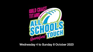 Sun 8 Oct 2023 Gold Coast Titans All Schools [upl. by Eladnor]