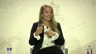 Gwynne Shotwell at the Baron Capitol conference [upl. by Eltsyrk]