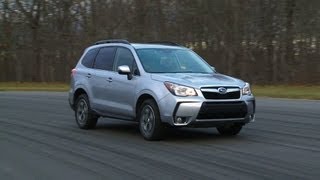 2014 Subaru Forester first drive  Consumer Reports [upl. by Rea828]