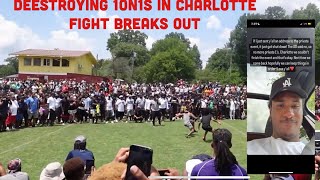 FIGHT BREAKS OUT DURING DEESTROYING’S 1v1s IN CHARLOTTE  10K ON THE LINE  Vlog 002 [upl. by Annaej924]