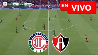 🔴 TOLUCA 4  1 ATLAS EN VIVO Y EN DIRECTO 🔴 LIGA MX CLAUSURA 2024 🏆 [upl. by Dnomad535]