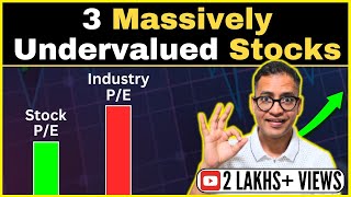 GOLDEN opportunity to buy these 3 UNDERVALUED LOW PE Vs Industry PE stocks  Rahul Jain Analysis [upl. by Eilzel]