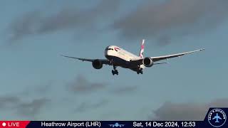 British Airways Boeing 787 Dreamliner  Landing on Runway 27L at Heathrow Airport LHR [upl. by Kussell]