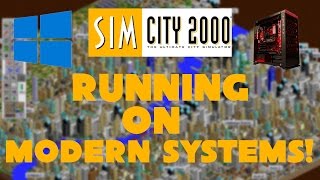 HOW TO RUN SIMCITY 2000 ON MODERN SYSTEMS 2024 [upl. by Vaenfila]