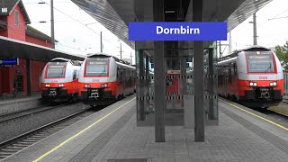 Dornbirn Railjet➡️Bregenz Railjet➡️Frankfurt am Main Güterzüge RH1063 VMOBIL RH4748 [upl. by Afatsum450]