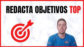 ¿Cómo redactar OBJETIVOS de APRENDIZAJE con EJEMPLOS REALES ✔️ [upl. by Omocaig]