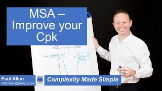 MSA and How it improves your CpK [upl. by Doley]