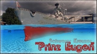 Modellbau Live 2012  Schwerer Kreuzer Prinz Eugen [upl. by Ahsenek643]