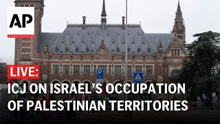 ICJ Day 4 LIVE Top UN court hearing on Israel’s occupation of Palestinian territories [upl. by High]