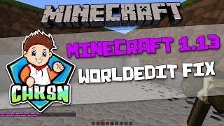 Minecraft 113  1131  WorldEdit Fix [upl. by Jenifer936]