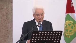 Mattarella quotStoria dItalia fatta di emigrazione e immigrazionequot [upl. by Harness]