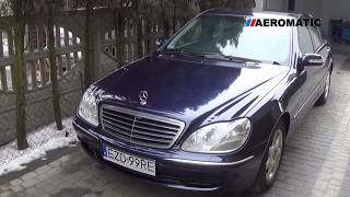 Regeneracja naprawa Airmatic Mercedes S klasa W220 przód front air suspension repair AEROMATICPL [upl. by Matland]