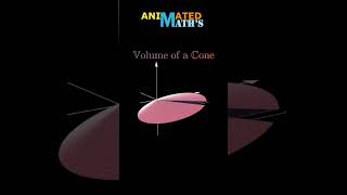 DERIVATION quotVolume of Conequot [upl. by Ativoj]