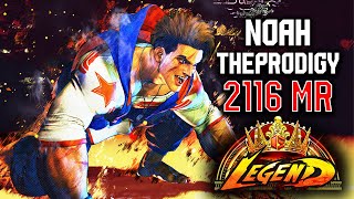 NoahTheProdigy 3 Luke Is INSANE ➤ SF6 High Level Gameplay 4K [upl. by Kcolttam96]